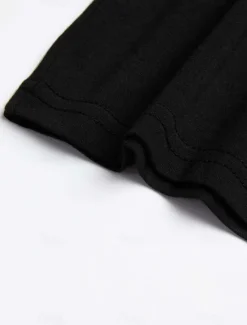Sale OUKU Men's T Shirt Tee Top Short Sleeve V Neck Plain Muscle Esencial Summer Navy Black White Top Tee for Men