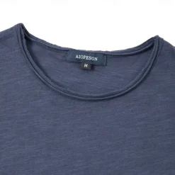 Discount OUKU Men's T Shirt Tee Top Short Sleeves Crew Neck Summer Plain Fashion Designer Basic Classic Style Vacation Street Going out Black White Pink Top Tee for Men