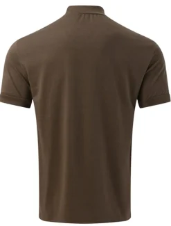 Clearance OUKU Men's T Shirt Tee Top Short Sleeves Turtleneck Summer Plain Fashion Designer Basic Knitting Vacation Street Going out Black White Brown Top Tee for Men