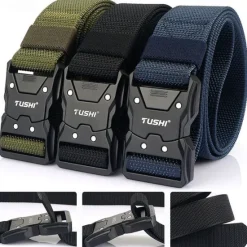 Outlet OUKU Men's Tactical Belt ArmyGreen Black Nylon
