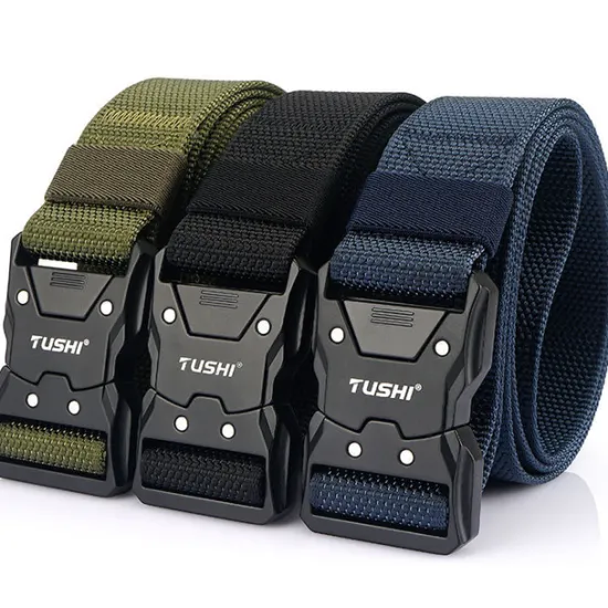 Outlet OUKU Men's Tactical Belt ArmyGreen Black Nylon