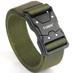 Outlet OUKU Men's Tactical Belt ArmyGreen Black Nylon