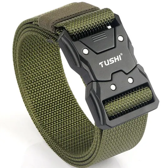 Outlet OUKU Men's Tactical Belt ArmyGreen Black Nylon