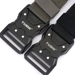 Outlet OUKU Men's Tactical Belt ArmyGreen Black Nylon