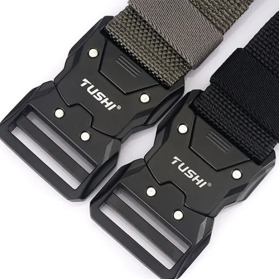 Outlet OUKU Men's Tactical Belt ArmyGreen Black Nylon