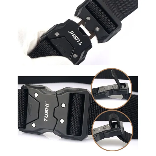 Outlet OUKU Men's Tactical Belt ArmyGreen Black Nylon