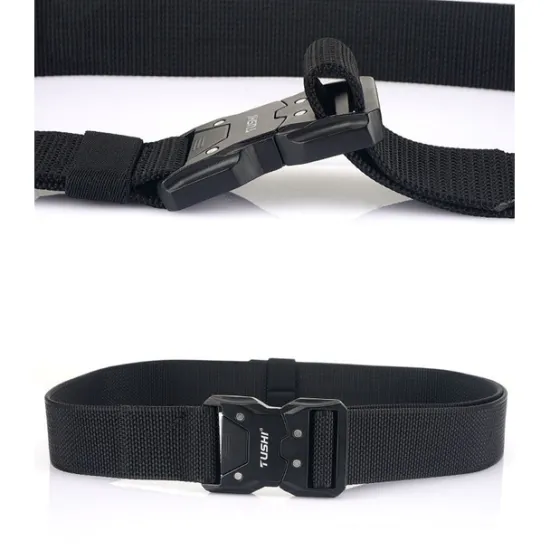 Outlet OUKU Men's Tactical Belt ArmyGreen Black Nylon