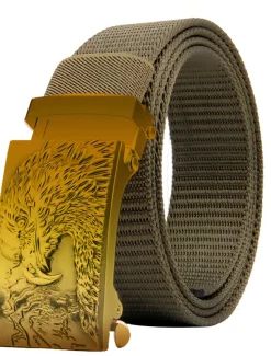 Discount OUKU Men's Tactical Belt Black Army Green Knit Fashion Party Work Solid Color Office / Career Daily Wear