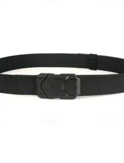 Hot OUKU Men's Tactical Belt Magnetic Buckle Belt Waist Belt Black Blue Nylon Durable Adjustable Plain Outdoor Daily