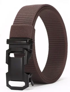 Outlet OUKU Men's Tactical Belt Waist Belt Black Blue Nylon Durable Adjustable Plain Outdoor Daily