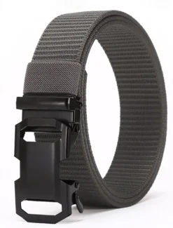 Outlet OUKU Men's Tactical Belt Waist Belt Black Blue Nylon Durable Adjustable Plain Outdoor Daily