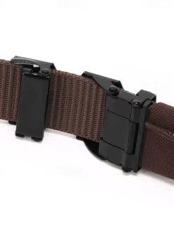 Outlet OUKU Men's Tactical Belt Waist Belt Black Blue Nylon Durable Adjustable Plain Outdoor Daily