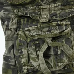 Sale OUKU Men's Tactical Shorts Cargo Shorts Camo Shorts Shorts Buttons Multi Pocket Camo Camouflage Wearable Knee Length Outdoor Daily Camping & Hiking Fashion Classic Camouflage Blue Camouflage Gray