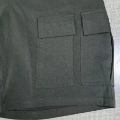 Best OUKU Men's Tactical Shorts Cargo Shorts Shorts Bermuda shorts Casual Shorts Drawstring Multi Pocket Straight Leg Plain Breathable Knee Length Outdoor Casual Fashion Streetwear Black Green Micro-elastic