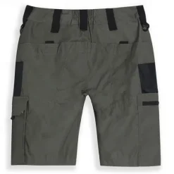 Outlet OUKU Men's Tactical Shorts Cargo Shorts Shorts Buttons Multi Pocket Color Block Comfort Wearable Short Casual Daily Holiday Fashion Classic Black Green