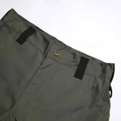 Outlet OUKU Men's Tactical Shorts Cargo Shorts Shorts Buttons Multi Pocket Color Block Comfort Wearable Short Casual Daily Holiday Fashion Classic Black Green