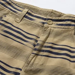 Discount OUKU Men's Tactical Shorts Cargo Shorts Shorts Buttons Multi Pocket Stripe Wearable Short Outdoor Daily Camping & Hiking Fashion Classic Black Army Green