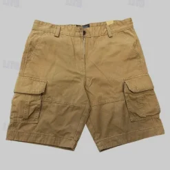 Best OUKU Men's Tactical Shorts Cargo Shorts Shorts Buttons Multi Pocket Plain Wearable Short Outdoor Daily Camping & Hiking Fashion Classic White Royal Blue
