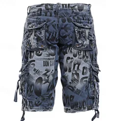New OUKU Men's Tactical Shorts Cargo Shorts Camo Shorts Shorts Buttons Multi Pocket Camo Camouflage Wearable Knee Length Outdoor Daily Camping & Hiking Fashion Classic Camouflage Blue Camouflage Gray
