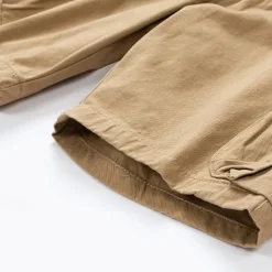 Outlet OUKU Men's Tactical Shorts Cargo Shorts Shorts Buttons Multi Pocket Plain Wearable Short Outdoor Daily Going out Fashion Classic Black Army Green