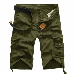 Outlet OUKU Men's Tactical Shorts Cargo Shorts Camo Shorts Summer Shorts Solid Color Camo / Camouflage Ripstop Breathable Shorts Military Black Army Green