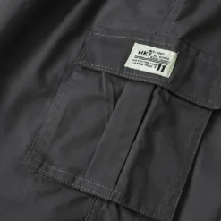 Hot OUKU Men's Tactical Shorts Cargo Shorts Shorts Drawstring Elastic Waist Multi Pocket Plain Wearable Short Outdoor Daily Going out Fashion Classic Black Army Green