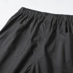 Hot OUKU Men's Tactical Shorts Cargo Shorts Shorts Drawstring Elastic Waist Multi Pocket Plain Wearable Short Outdoor Daily Going out Fashion Classic Black Army Green