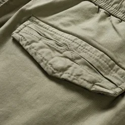 Hot OUKU Men's Tactical Shorts Cargo Shorts Shorts Buttons Elastic Waist Multi Pocket Plain Wearable Short Outdoor Daily Camping & Hiking Fashion Classic Black Army Green