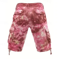 New OUKU Men's Tactical Shorts Cargo Shorts Camo Shorts Shorts Buttons Multi Pocket Camo Camouflage Wearable Short Outdoor Daily Camping & Hiking Fashion Classic Black Yellow