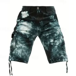 New OUKU Men's Tactical Shorts Cargo Shorts Camo Shorts Shorts Buttons Multi Pocket Camo Camouflage Wearable Short Outdoor Daily Camping & Hiking Fashion Classic Black Yellow