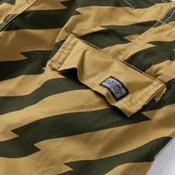 Clearance OUKU Men's Tactical Shorts Cargo Shorts Shorts Buttons Multi Pocket Stripe Wearable Knee Length Outdoor Daily Camping & Hiking Fashion Classic Black Army Green
