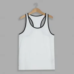 Hot OUKU Men's Tank Top Rib Knit Top Wife beater Shirt Sleeveless Crew Neck Summer Color Block Pit Strip Fashion Designer Muscle Outdoor Going out Gym Black White Pink Top Tee for Men