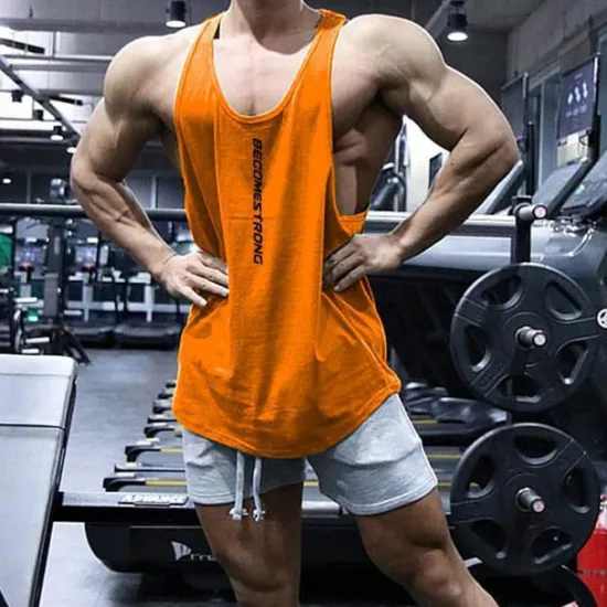 OUKU Men's Tank Top Vest Top Undershirt Sleeveless Shirt Sleeveless Crew Neck Summer Letter Fashion Designer Basic Classic Vacation Street Going out Black White Blue Top Tee for Men