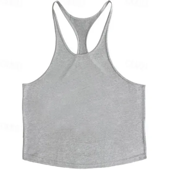 Online OUKU Men's Tank Top Vest Top Undershirt Sleeveless Shirt Sleeveless Crew Neck Spring & Summer Plain Fashion Designer Basic Vacation Street Going out Black White Yellow Top Tee for Men