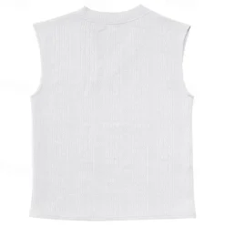 OUKU Men's Tank Top Vest Top Undershirt Sleeveless Shirt Sleeveless V Neck Summer Plain Fashion Designer Basic Classic Vacation Street Going out Black White Dark Navy Top Tee for Men
