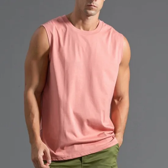 Best OUKU Men's Tank Top Vest Top Undershirt Sleeveless Shirt Sleeveless Crew Neck Summer Plain Fashion Designer Basic Classic Vacation Street Going out Black White Light Green Top Tee for Men