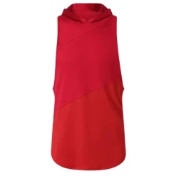 Best OUKU Men's Tank Top Vest Top Undershirt Sleeveless Hoodie Sleeveless Hooded Summer Patchwork Stylish Casual Muscle Vacation Athleisure Going out Black White Red Top Tee for Men