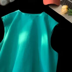 Online OUKU Men's Tank Top Vest Top Undershirt Sleeveless Shirt Sleeveless Crew Neck Summer Plain Fashion Designer Basic Classic Vacation Street Going out Black White Pink Top Tee for Men