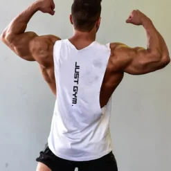 Clearance OUKU Men's Tank Top Vest Top Undershirt Sleeveless Crew Neck Summer Letter Casual Muscle Workout Vacation Sport Daily Black White Yellow Top Tee for Men