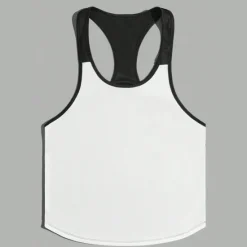 Best OUKU Men's Tank Top Vest Top Undershirt Racer Back Tank Top Sleeveless U Neck Summer Color Block Fashion Daily Sport Vacation Sports & Outdoor Going out White Red Blue Top Tee for Men