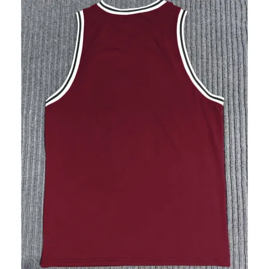 Online OUKU Men's Tank Top Vest Top Undershirt Sleeveless Shirt Sleeveless Crew Neck Summer Stripes Fashion Designer Basic Print Vacation Street Going out Black White Wine Top Tee for Men