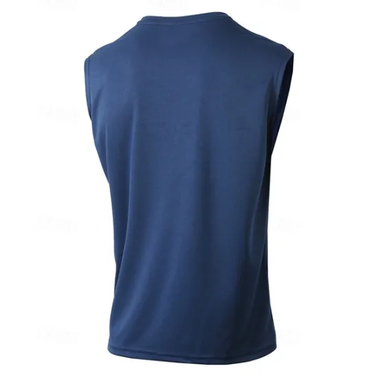 OUKU Men's Tank Top Vest Top Undershirt Sleeveless Shirt Sleeveless Crew Neck Summer Plain Fashion Designer Basic Vacation Street Going out Black White Wine Top Tee for Men