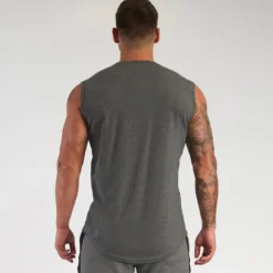 Hot OUKU Men's Tank Top Vest Top Undershirt Sleeveless Shirt Sleeveless V Neck Summer Plain Sports Fashion Lightweight Vacation Casual Holiday Black White Army Green Top Tee for Men