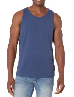Best OUKU Men's Tank Top Vest Top Undershirt Sleeveless Shirt Sleeveless Crew Neck Summer Plain Fashion Streetwear Muscle Sports & Outdoor Athleisure Gym Black White Yellow Top Tee for Men