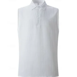 OUKU Men's Tank Top Vest Top Undershirt Sleeveless Shirt Sleeveless Shirt Collar Summer Plain Fashion Designer Vacation Street Going out Black White Red Top Tee for Men