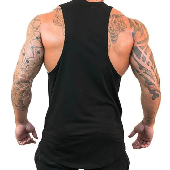 Best OUKU Men's Tank Top Vest Top Undershirt Sleeveless Crew Neck Summer Plain Fashion Muscle Workout Vacation Sport Daily Black White Blue Top Tee for Men