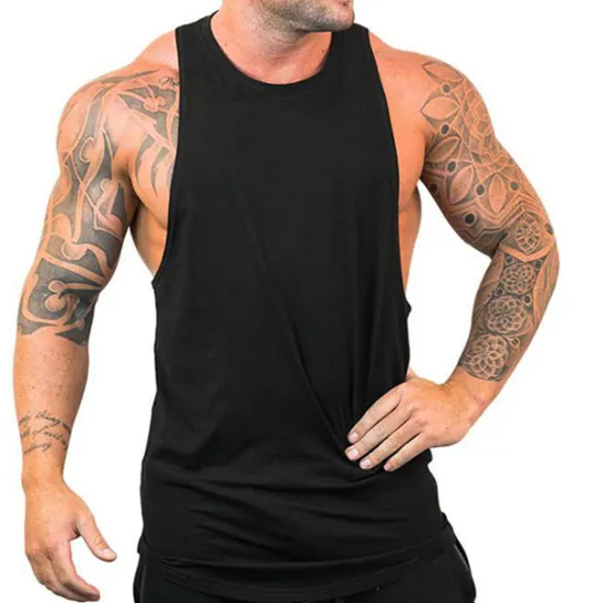 Best OUKU Men's Tank Top Vest Top Undershirt Sleeveless Crew Neck Summer Plain Fashion Muscle Workout Vacation Sport Daily Black White Blue Top Tee for Men