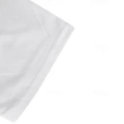 Clearance OUKU Men's Tee Short Sleeve Shirt Tee Top Short Sleeve Crewneck Spring & Fall Solid / Plain Color Fashion Designer Quick Dry Vacation Street Going out Black White Red Top Tee for Men