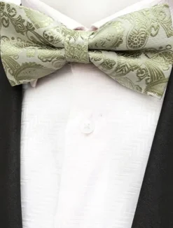 New OUKU Men's Ties Bow Tie Work Wedding Gentleman Jacquard