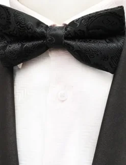 New OUKU Men's Ties Bow Tie Work Wedding Gentleman Jacquard